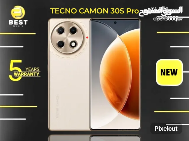 متوفر الان جديد كامون 30 اس برو // tecno camon 30s pro