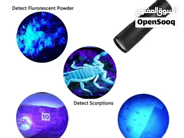 قلم كشاف كاشف العمله النقود المزوره و العقارب شحن ضوء UV فوق البنفسجي بيل محمول كشف عمله متعدد الاست