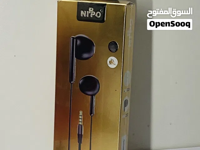 سماعة NIPO NP-21 سلكية بصوت ستيريو وميكروفون مدمج سعر:30 (غير شامل للتوصيل) لا يوجد إسترجاع