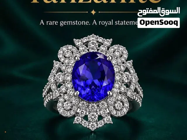 Royal Blue Tanzanite Multipurpose Ring/Pendant for Sale – Dubai