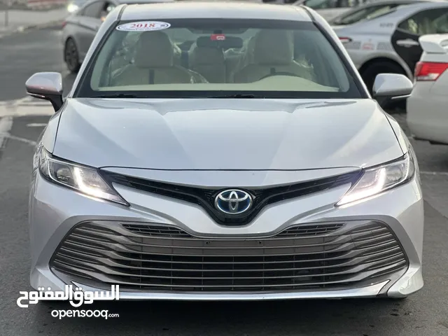 كامري خليجي موديل 2018 نص فل رقم تنين مثبت تحكم شاشي كامرا خشب فرش جلد تلات وضعيات سبورت ايكو