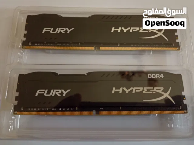 HyperX FURY Memory Black - 32GB Kit*(2x16GB) - DDR4 2400MT/s CL15 DIMM