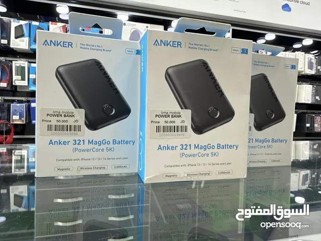 Power bank Anker 321 Maggo Battery  Power core 5k لور بانك انكر الاصلي 5000 الشحن الاسلكي