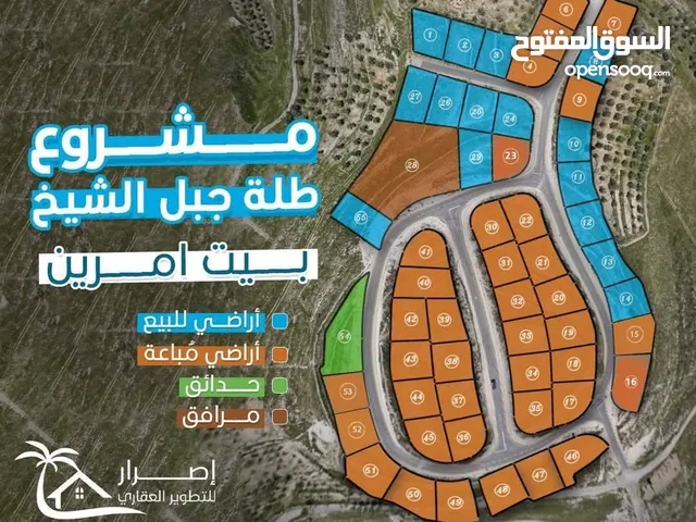 اراض في بيت مرين..طله جبل الشيخ
