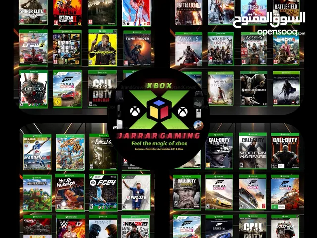Xbox Game CD’s for series x/s & one x/s أقراص ألعاب إكس بوكس سيريس & ون