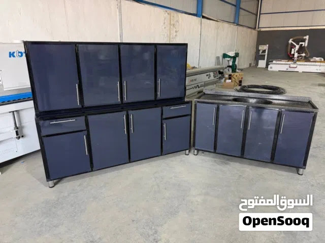 كاونترات جاهزة الالمنيوم وخشب ام دي اف