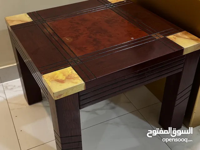 طاولتين جانبيات خشب