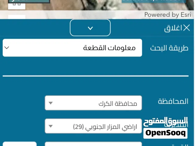 قطعة أرض للبيع مؤاب العمريه الشارع الرئيسي