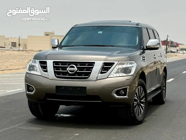 نيسان بترول بلاتينيوم  موديل 2018 خليجي  صبغ وكالة  فل اوبشن