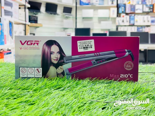 VGR V-580 Professional Ceramic Coated Hair Straightener with Uniform Heat Technology Max Heat 210°