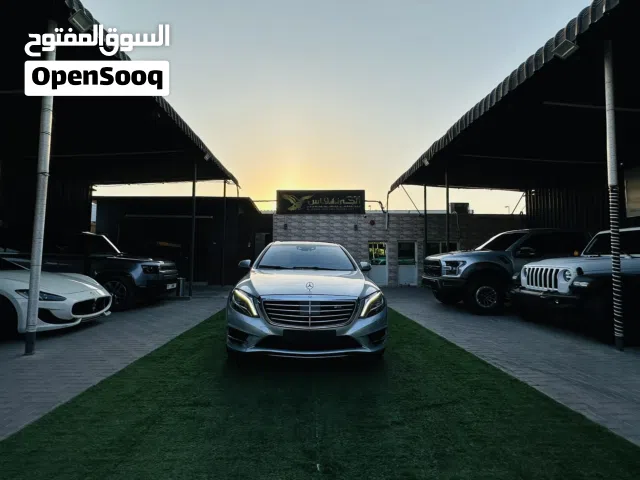 مرسيدس بنز S550 موديل 2016 محرك V8 توين تيربو فل أوبشن وارد امريكا
