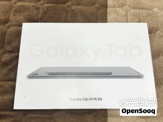 ايباد سامسونج Galaxy Tab S9 FE 5G (للبيع مستعجل ) نظيف وسعر مغري جداً