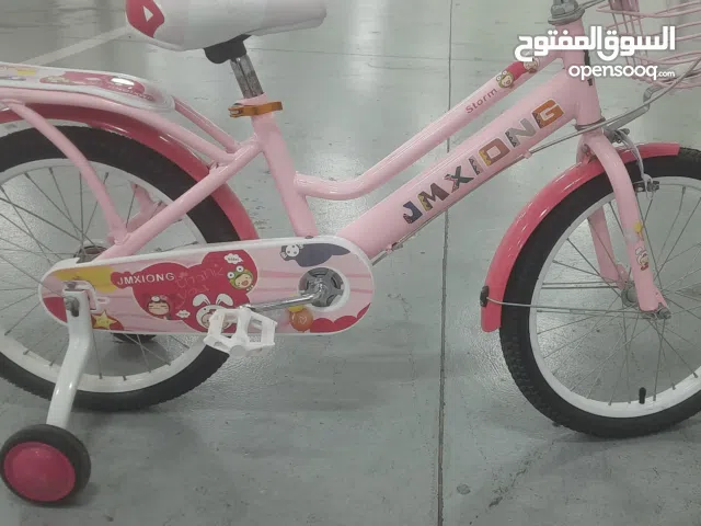 JMXIONG Storm children's bicycle in pink, likely a 16-inch model
