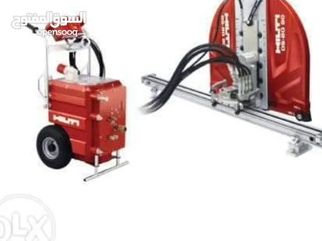 قص خرسانة ليزر فتحات كور تكسير خرسانة مسلحه وطابوق تكسير درج حمامات