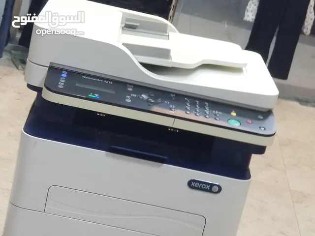 طابعة زيروكس ليزر اسود وفل حبر فقط 250 شيقل !