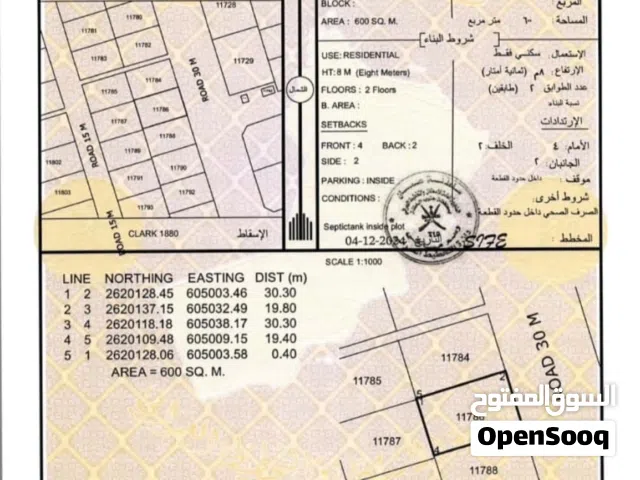 Residential Land for Sale in Al Batinah Barka
