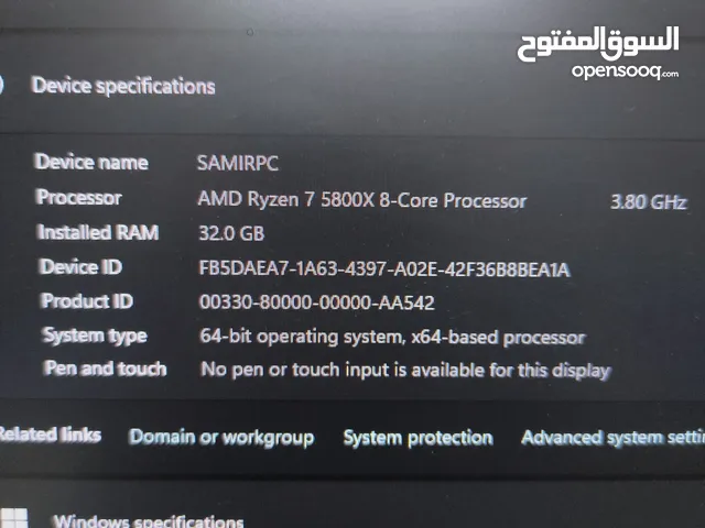 AMD Ryzen 5800x cpu for sale