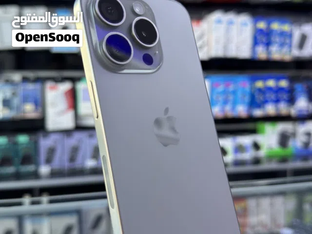 Used iPhone 15 Pro (256) GB b87% ايفون 15 برو مستعمل بحالة الوكالة مش مصلح او مغير اي قطع نهائيا