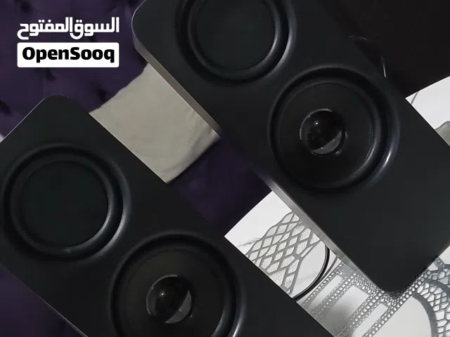 سماعات كبيره للكمبيوتر او للاب توب وصوتها عالي جدا بحاله الوكاله