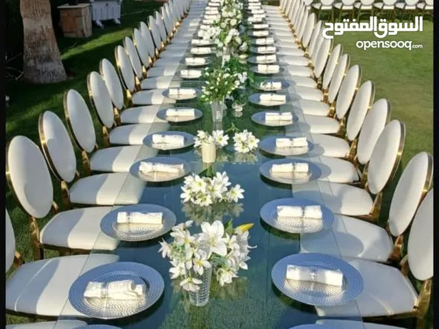 تأجير طاولات وكراسي للمناسبات في المنطقه الشرقيه وجميع مناطق المملكه