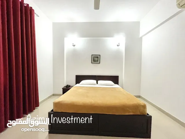 Furnished 1BHK Flat for rent-Daily basis-OMR 15 only!! Azaiba near Al meera Hyper market