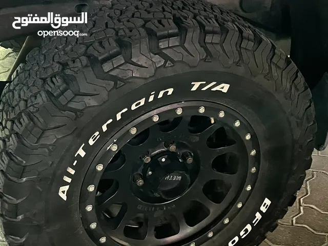 4 اطارات bf مستخدمه