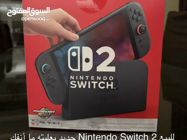 نينتندو سويتش 2 ( Nintendo Switch 2 ) مع لعبة ماريو جديد للبيع ما أنفك من العلبة في مكة