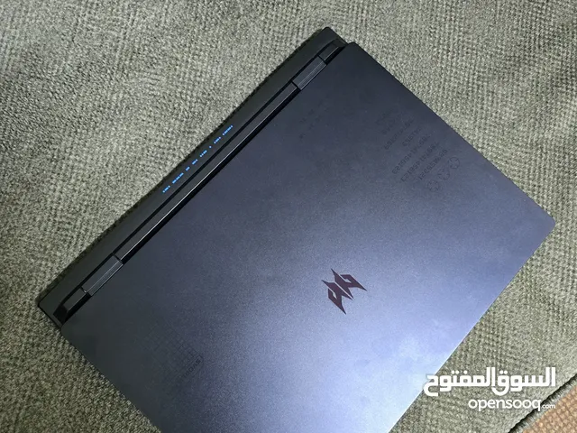 Acer Predator Neo 16 i7-13700HX RTX4050 بحالة ممتازة بسعر مغري جدا