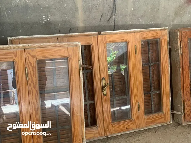 نوافذ بالحماية وابواب لوح
