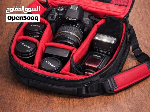كاميرا كانون للبيع مع جميع العدسات
