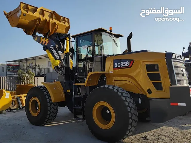 NEW WHEEL LOADER ( SHOVEL ) XCMG, XC 958 FOR SALE, CAT ENGINE, 23.5 X 25 STEEL TUBELESS TYRE,  3 M3