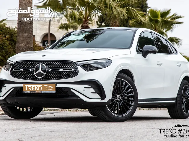 الان لدى معرض Trend#1 لتجارة السيارات   Mercedes Glc200 Coupe 2025 Amg kit Night Package