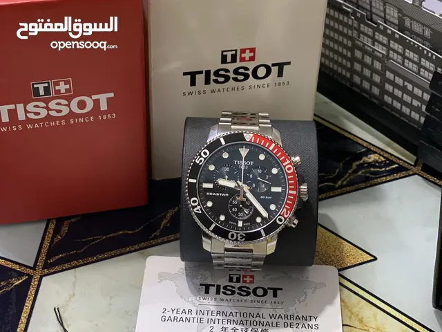 TISSOT seastar 1000 CHRONOGRAPH ساعة تيسو رجالي استخدام خفيف من الوكالة