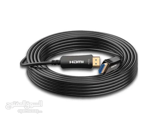 HAING Active Optic Fiber HDTV HDMI Cable 25M كيبل فايبر اتش دي طول 25 متر
