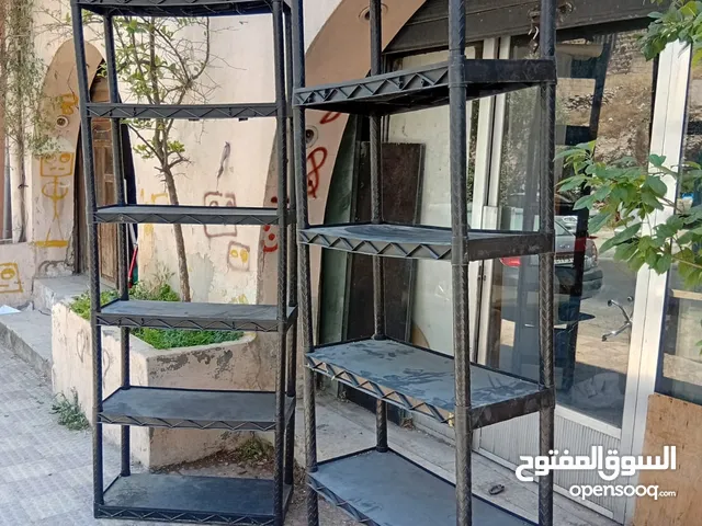 رفوف بلاستيك بحاله جيده