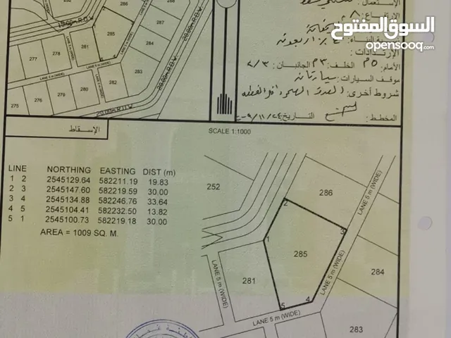 Residential Land for Sale in Al Dakhiliya Izki