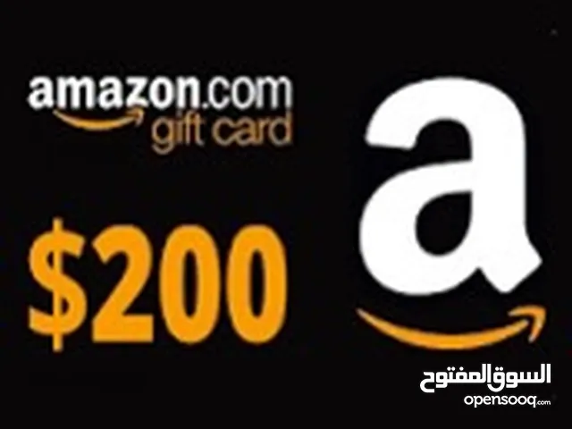Gift card Amazon 200$