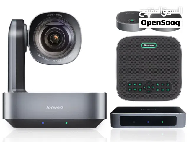 Tenveo VA612-EX Video 4K 12x  Zoom PTZ Camera Conference System  نظام مؤتمرات مكتبي ومكبر صوت بلوتوث