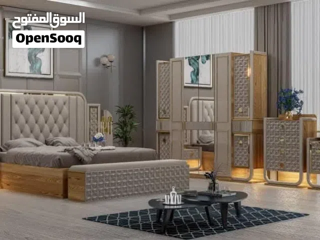 غرف نوم للعرسان2025 وابواب شقق لدينا كل ماتحتاجه من احدث التصاميم للغرف النوم العنوان اليمن اب