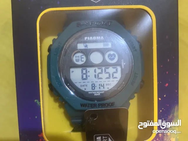 S-SPORT PIAOMA WATER PROOF new blue ساعة إس سبورت بايوما ضد الماء زرقاء جديدة