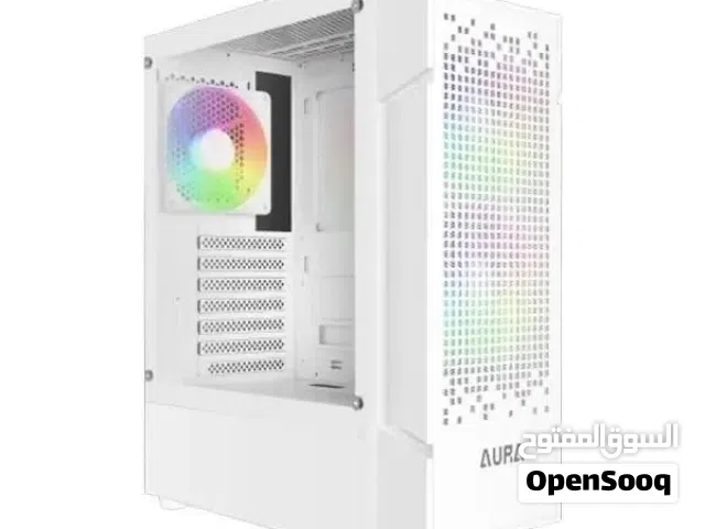 Pc case white argb + argb cooler white