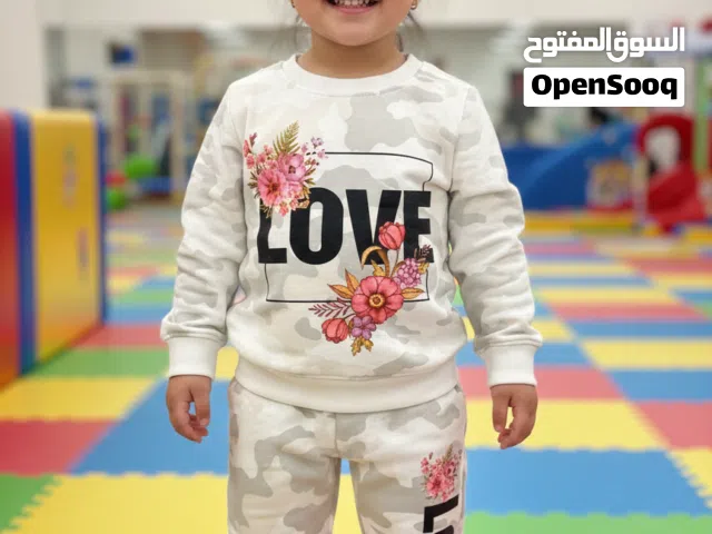 Girls' set, 100% cotton