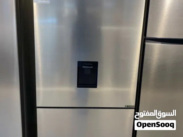 عرض ناااار ثلاجة هايسنس كومبي فريزر سفلي 500 لتر كفالة 10 سنوات موفرة للطاقة لون ستانلس ستيل