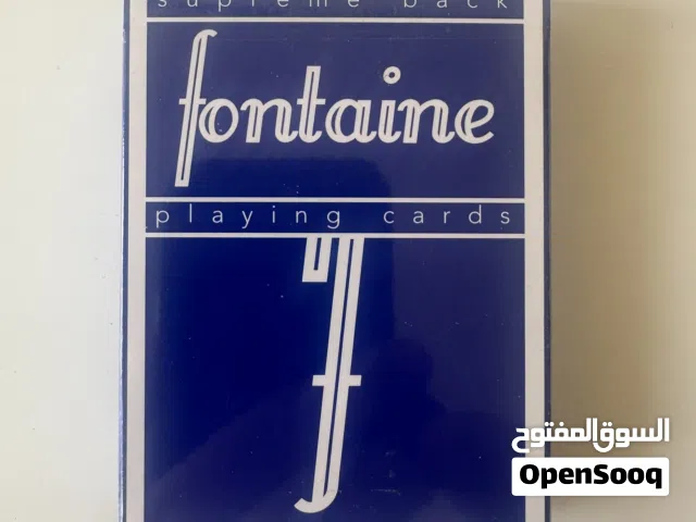 Blue Fontaine Supreme Back Playing Cards - First Edition - 1/5000 (New & Sealed)