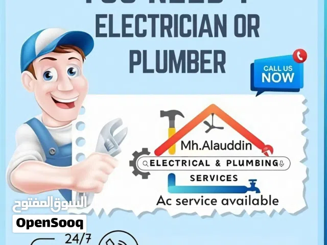 Electrical plumber painting & doing all building maintenance work and Ac service available