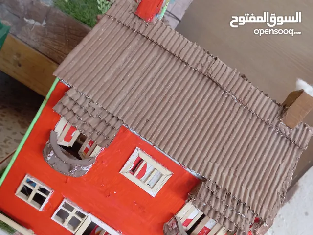 مجسمات بيوت وديكورات وحدائق وشلالات وأهرامات جبال مزارع