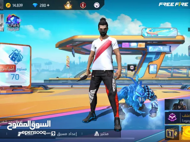 حساب فري فير للبيع50 دينار الايدي 2118854173