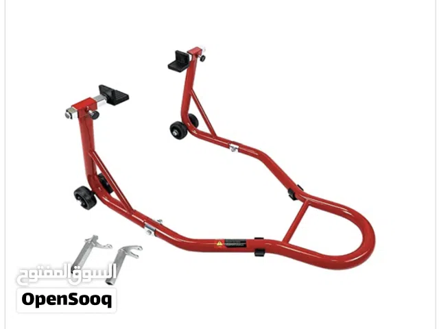 Motorcycle Stand Rear Wheel Lift Swingarm Paddock Stands Red AK-861204