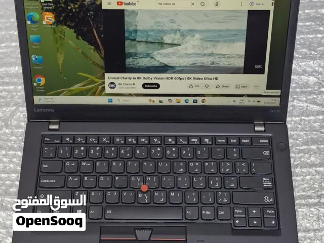 Touchscreen lenovo ThinkPad T470s core-i7-7th GEN 8GB RAM  256GB SSD Good Battery