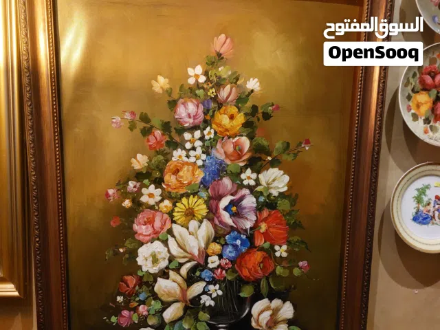 لوحه حجم كبير متر وعشره × 80 بريشة الفنان